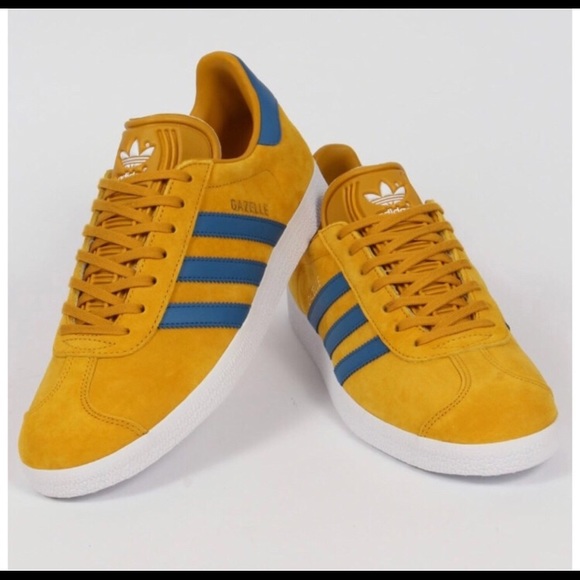 adidas gazelle mustard